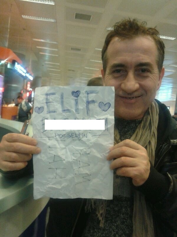 Elif’i beklerken :)))